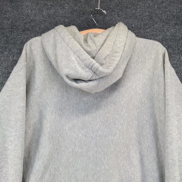 Champion Reverse Weave Men's Hoodie Gray Medium Pullover Long Sleeve Pockets - Picture 6 of 14